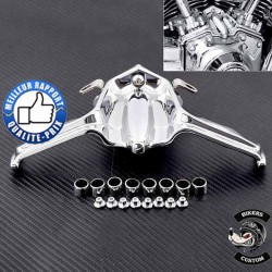 Bikers-Custom : Couvre poussoirs moteur Harley de 2000 à 2016