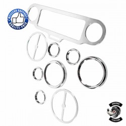 Entourages de compteurs chrome pour FLH de 96-2013