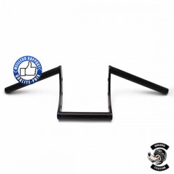 Guidon pullback noir pour Harley et Custom