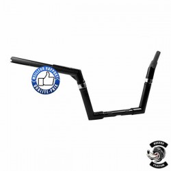 Guidon noir out space pour Harley et Custom