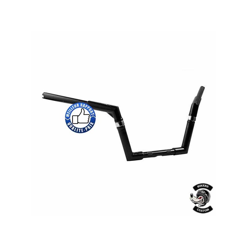 Bikers-Custom : Guidon noir out space pour Harley et Custom