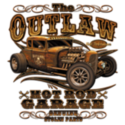 Bikers-Custom : T shirt biker outlaw