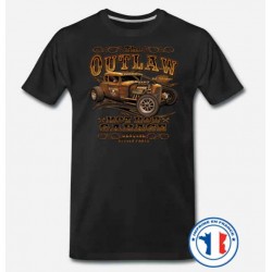 Bikers-Custom : T shirt biker outlaw