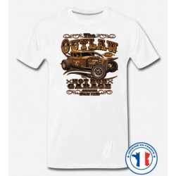 Bikers-Custom : T shirt biker outlaw