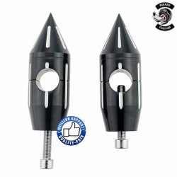 Risers pour Harley et custom black arrow