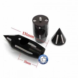 Bikers-Custom : Risers pour Harley et custom black arrow