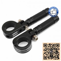 Kit complet repose pieds off-road pour harley et custom en 32 mm et...