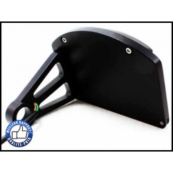 Bikers-Custom : Support de plaque latéral en chrome ou noir
