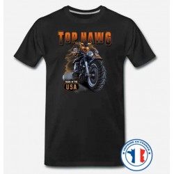 Bikers-Custom : T shirt biker top hawg