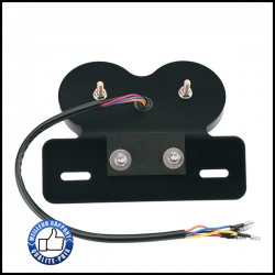 Bikers-Custom : Feux arrière isincer double light avec support de plaque