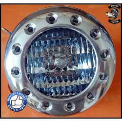 Phare avant samouraï chrome ,  pour Harley, custom