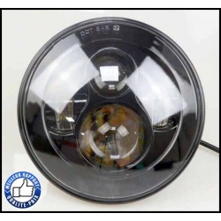 Bikers-Custom : Phare leds avant Daymaker pour Harley EN 7"