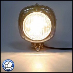 Bikers-Custom : Phare avant custom kulture pour Harley, custom