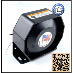 Haut parleur noir slim de 200w