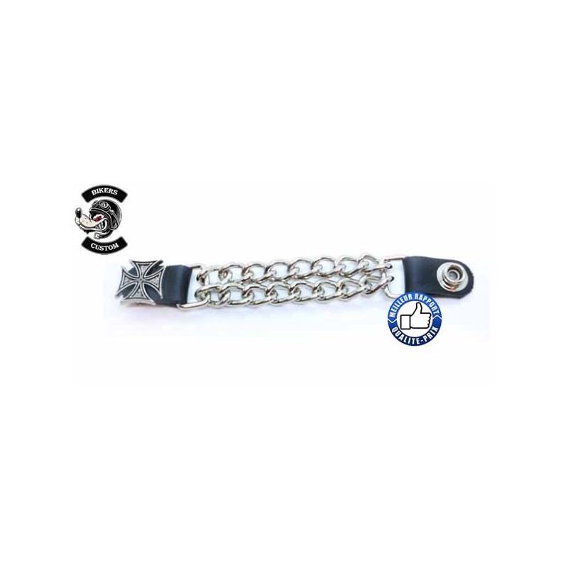 Bikers-Custom : Extension de gilet cdm argent