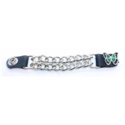 Extension de gilet papillon vert