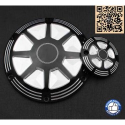 Caches embrayage et allumage rays pour Harley sportster