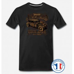 Bikers-Custom : T shirt biker junk yard garage