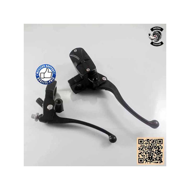 Bikers-Custom : Kit de freinage complet croix de malte pour custom