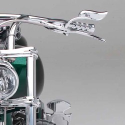 Bikers-Custom : Poignées de guidon custom round hole