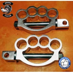 cales pieds poing américain pour custom