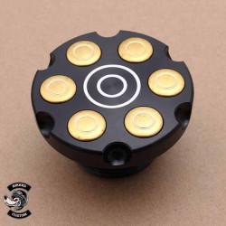 Bikers-Custom : Bouchon de réservoir bullets