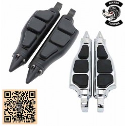 cales pieds moto domed stilleto pour Harley