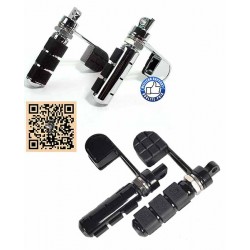 cales pieds moto avec repose talon pour Harley Davidson