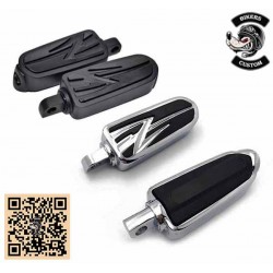 cales pieds moto tribal pour Harley Davidson