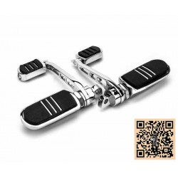 kit cales pieds streamliner pour Harley