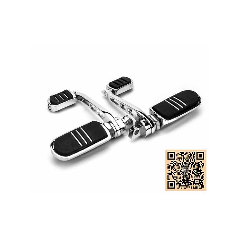 Bikers-Custom : kit cales pieds streamliner pour Harley
