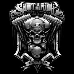 Bikers-Custom : T shirt biker skull filter